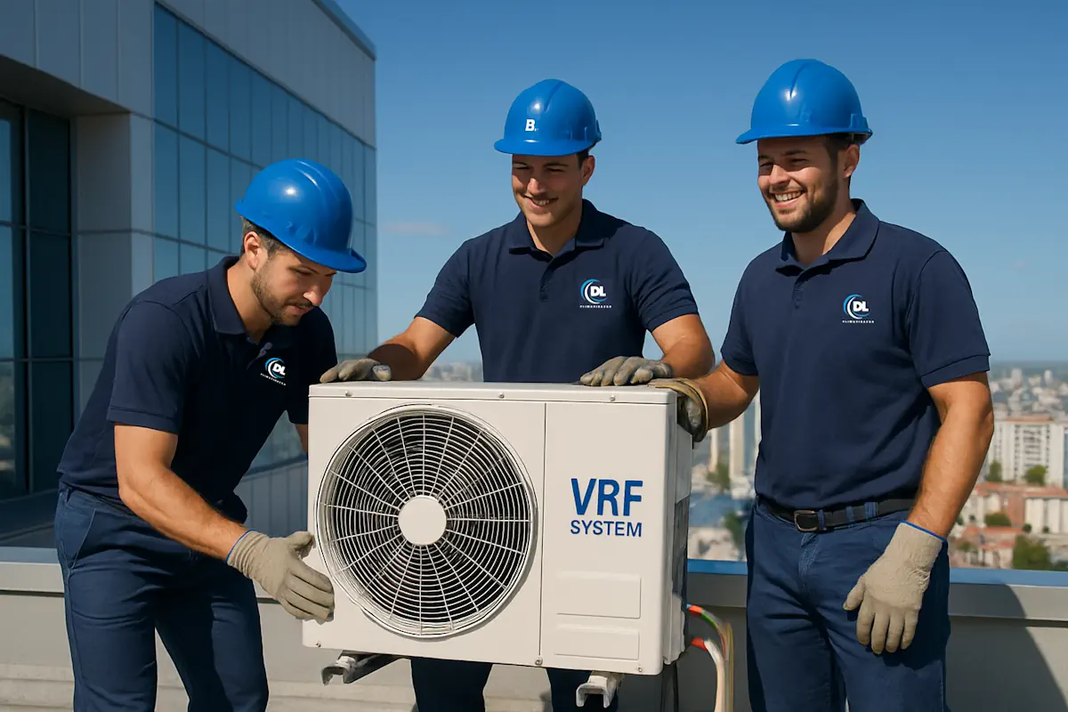 Instalação de Central de Ar-Condicionado A Solução Definitiva para Grandes Ambientes - Conheça a DL Climatização