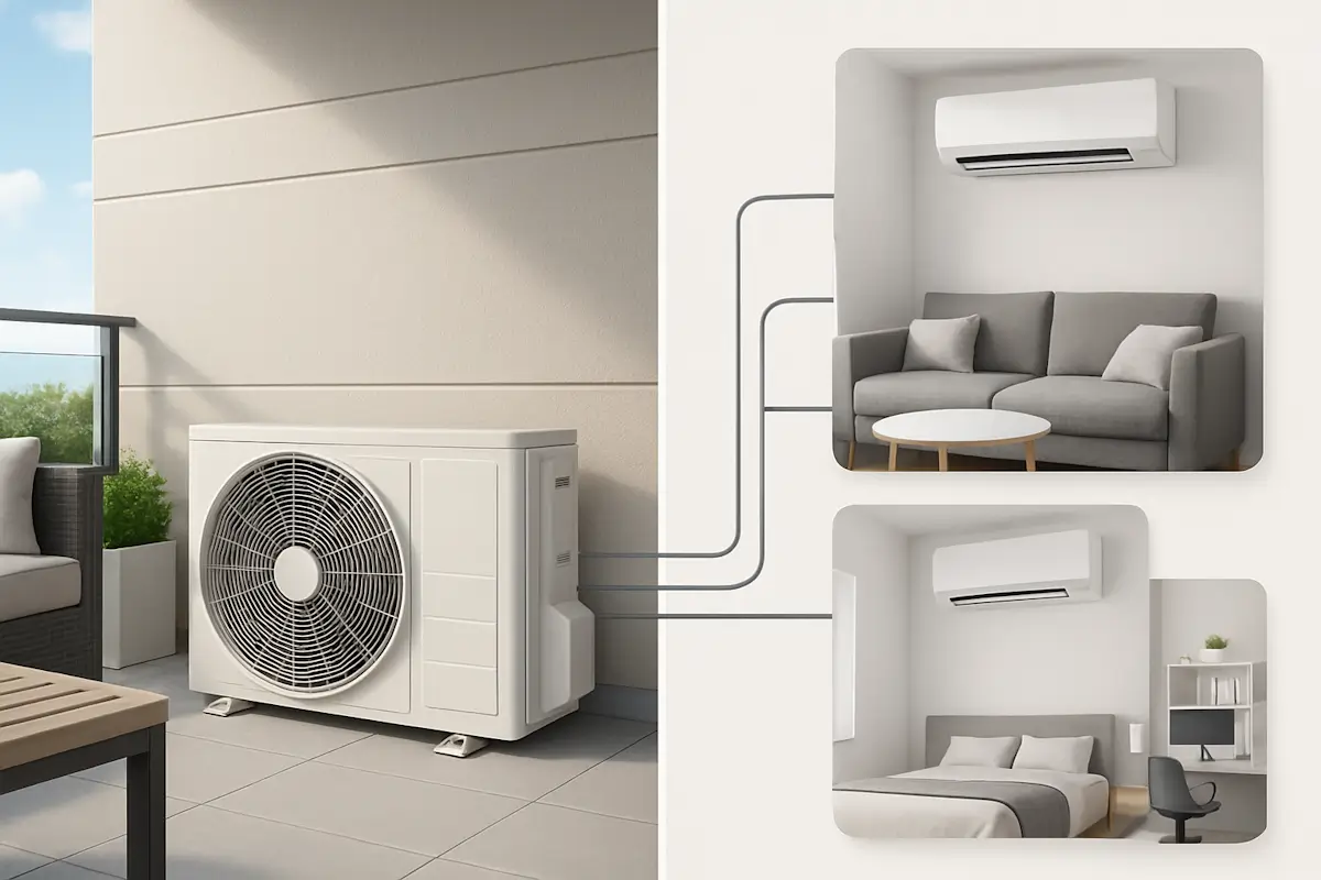 Ar-Condicionado Multi Split A Solução Inteligente para Climatizar Sua Casa Inteira (Sem Perder Espaço)