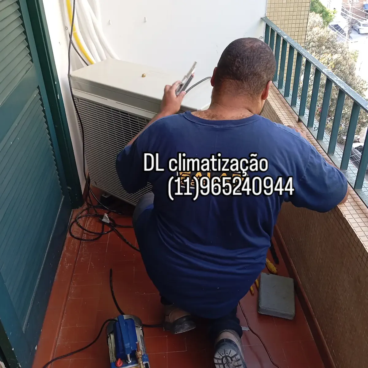 Mão de obra de Instalação de ar condicionado dl climatização